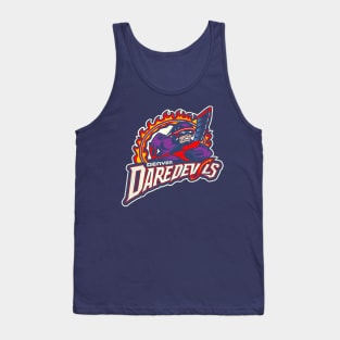 Defunct Denver Daredevils Roller Hockey Tank Top